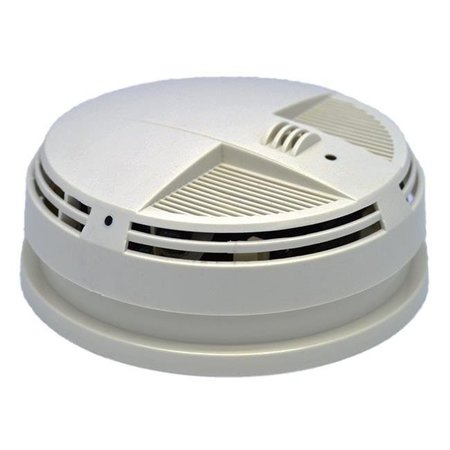 KJB SECURITY KJB Security Products SC97104K Zone Shield 4K Night Vision Smoke Detector DVR Side View SC97104K